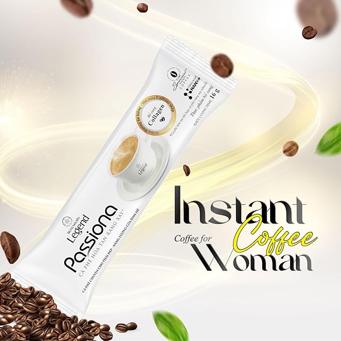 TRUNG NGUYEN LEGEND PASSIONA Premium Instant Coffee 3 in 1 (14 Packets)